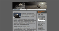 Desktop Screenshot of meteoriten.com